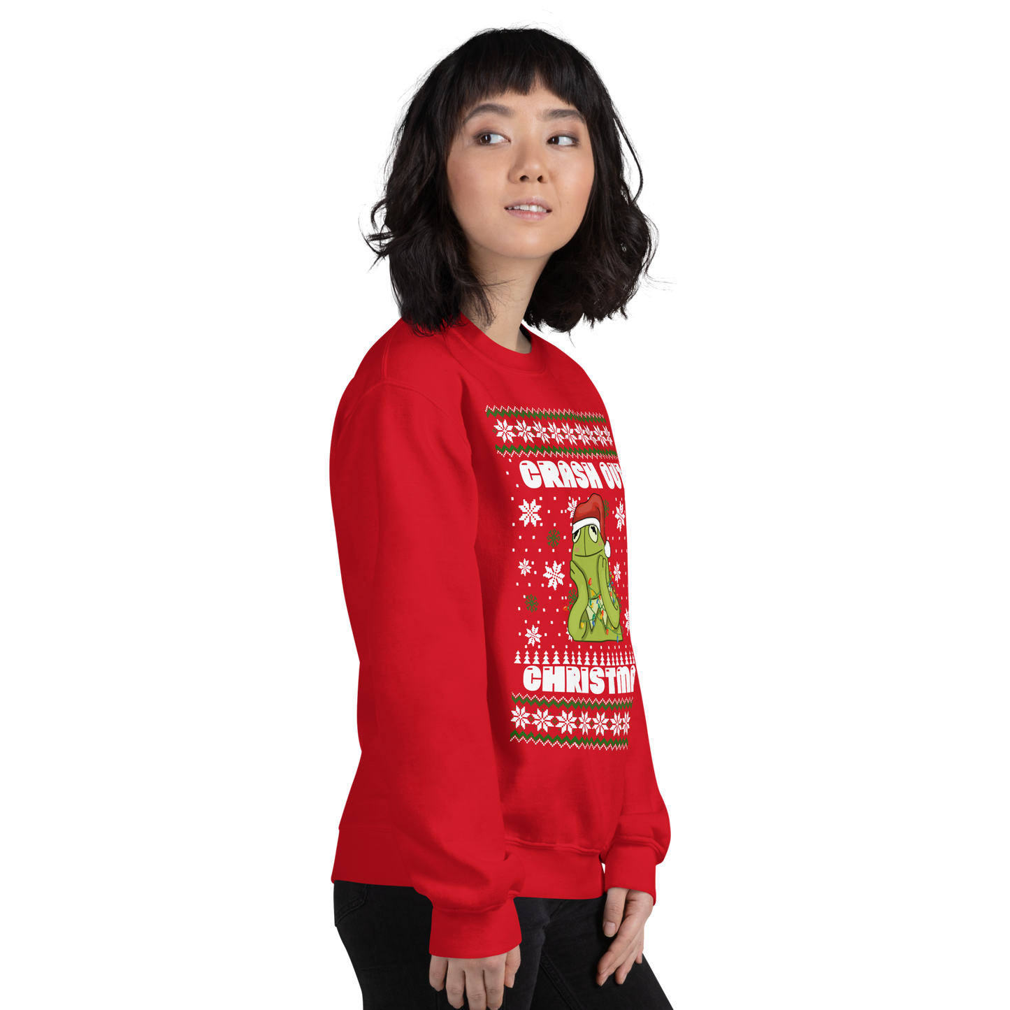 Crashout Christmas Unisex Sweatshirt
