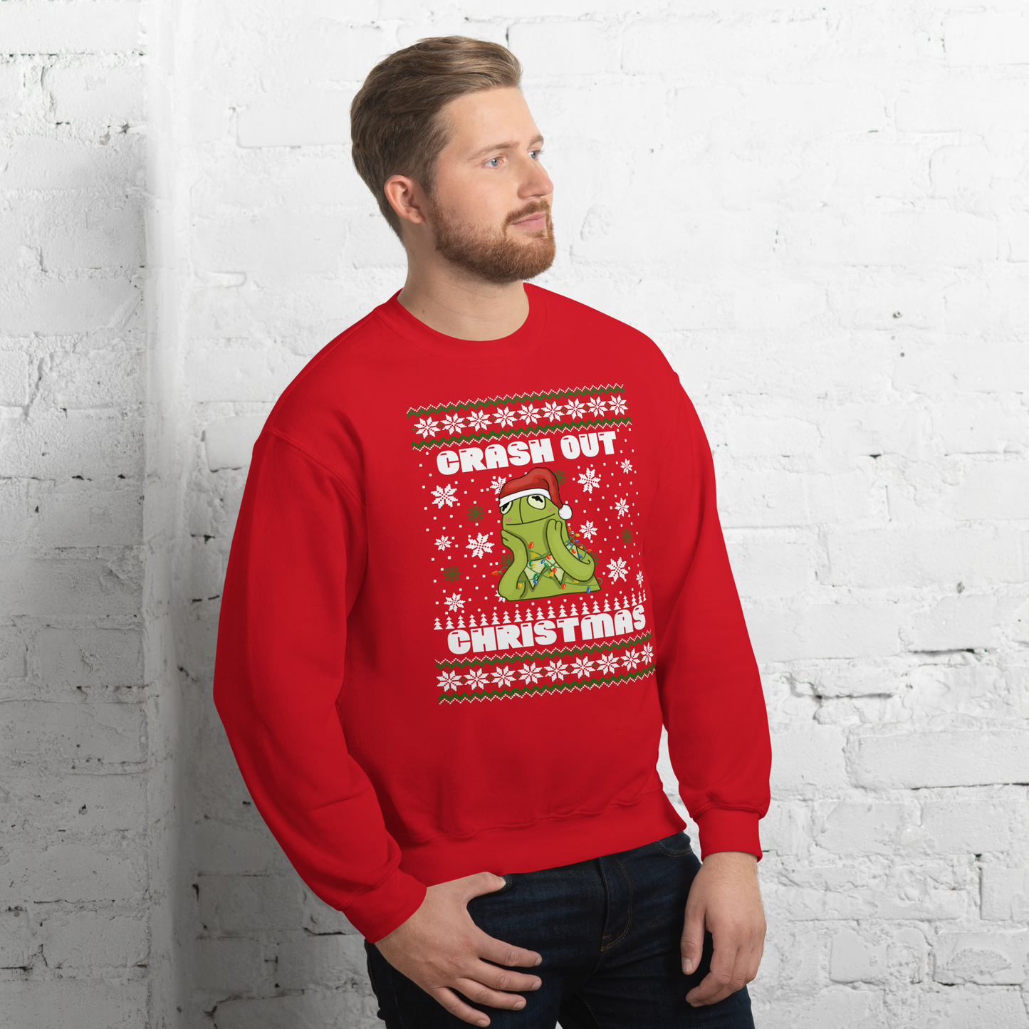 Crashout Christmas Unisex Sweatshirt